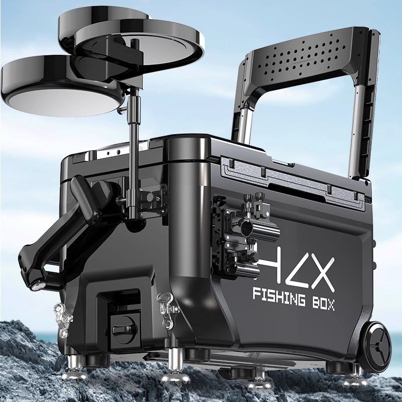 Outdoor extra-lighter multi-purpose fishing box full of 2023 new station fishing box 2023 with hard gear